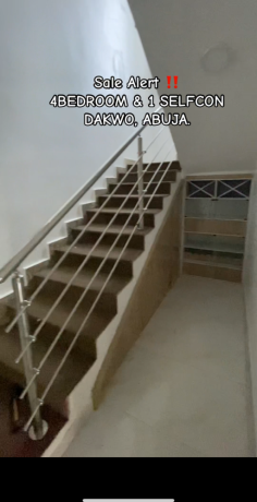 4-bedroom-terrace-with-semi-detached-selfcon-boys-quarters-big-2