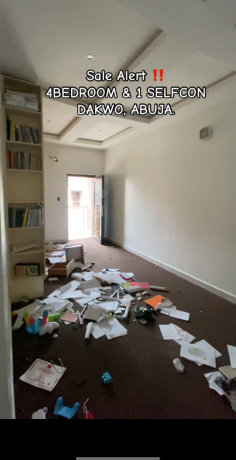 4-bedroom-terrace-with-semi-detached-selfcon-boys-quarters-big-4